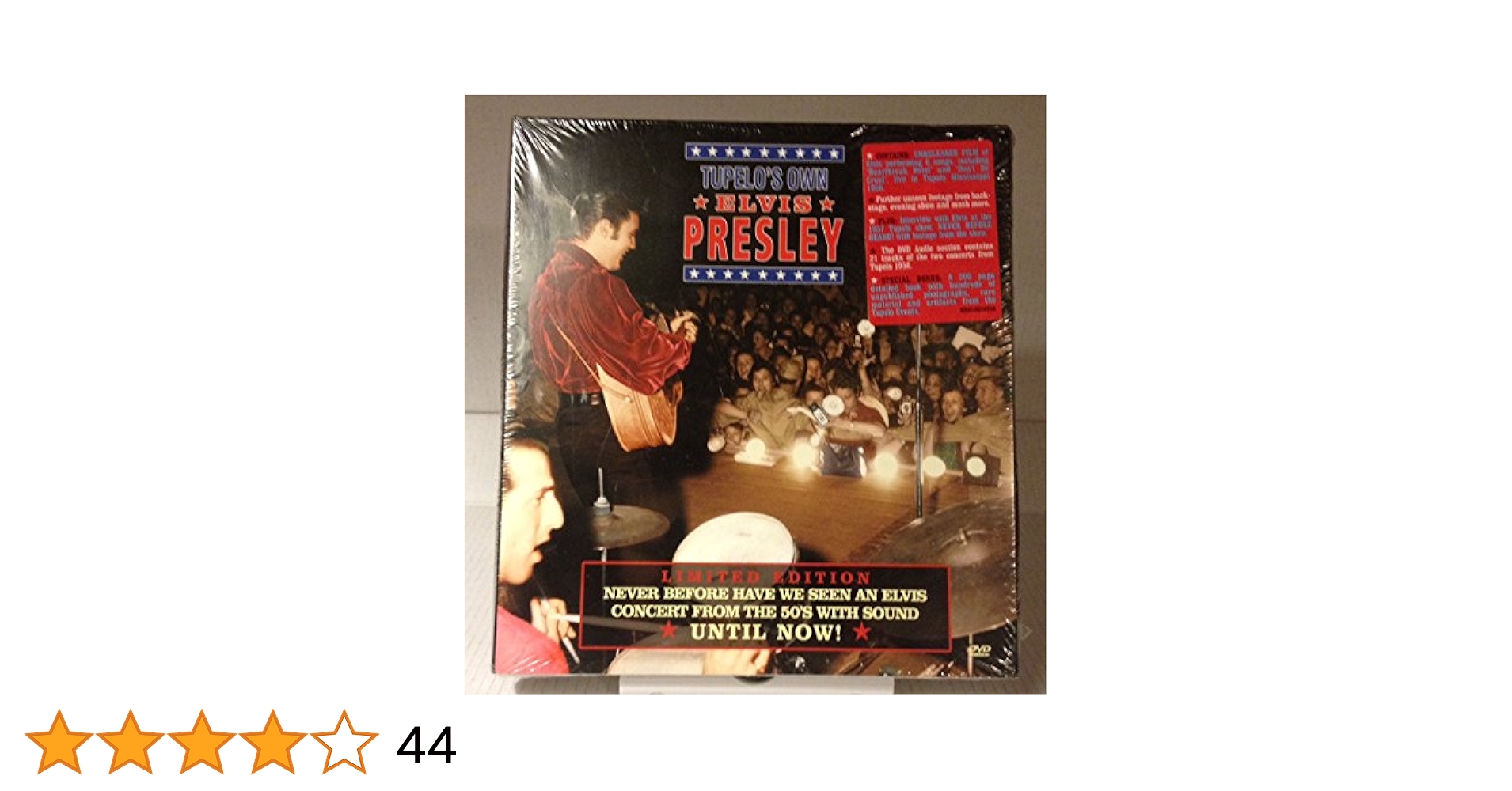 欧DVD [DVD] TupeloS Own Elvis Presle  MRS20026956 Memphis Recording Se /00110 81y07NeuxwL._UF350,350_QL50_.jpg